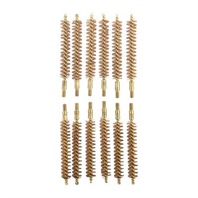 SPECIAL LINE BRASS RIFLE BRUSH 35/38/357 CALIBER 12 PACK