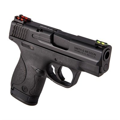 M&P9 SHIELD 9MM LUGER 3.1â BBL HI-VIZ (1)7RD & (1)8RD BLACK