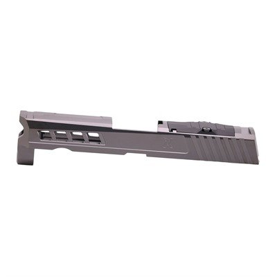 AXIOM SLIDE WITH RMR CUT FOR SIG SAUER P320 STEALTH GRAY