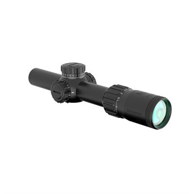 TOMAHAWK II LPVO 1-4X24MM SFP ILLUMINATED GREEN BDC BLACK