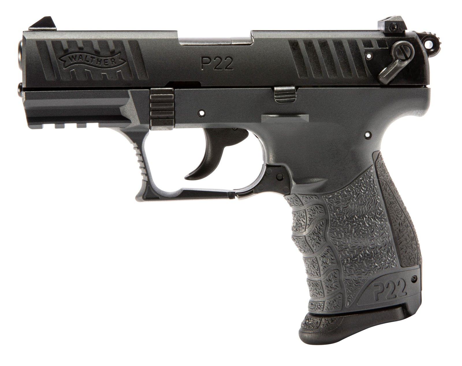 WALTHER ARMS P22 22LR FULL TUNG 10+1 3.4" #