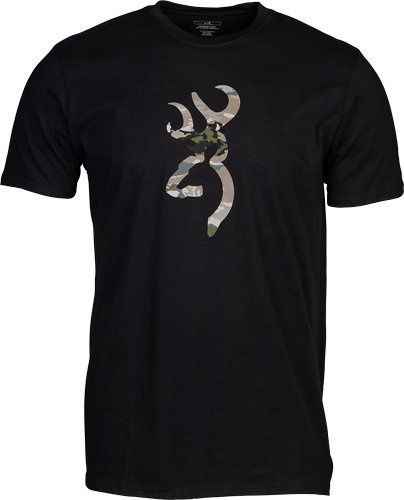BROWNING SS T-SHIRT CAMO - BUCKMARK BLACK/OVIX LARGE - Image 2