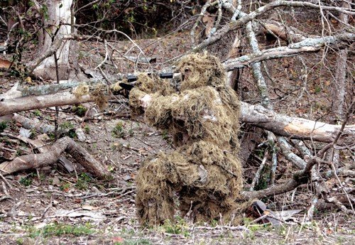 RED ROCK GHILLIE SUIT DESERT - 5 PIECE ADULT XL/XXL - Image 2