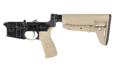 BCM CMPLT LWR W/SOPMOD 2 WB FDE BLEM