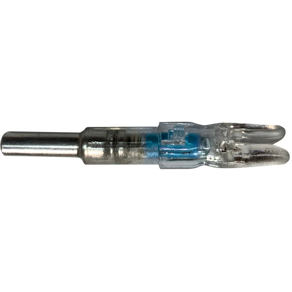 Flex Fletch LIT Lighted Nocks .166 Blue 3 pk. - Image 2