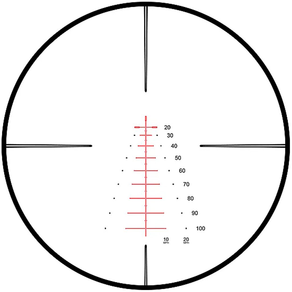 Hawke XB30 Compact Crossbow Scope 2-8x 36 Illuminated Reticle - Image 2