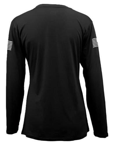 GLOCK LADIES PERFORMANCE LONG - SLEEVE SHIRT MED BLACK