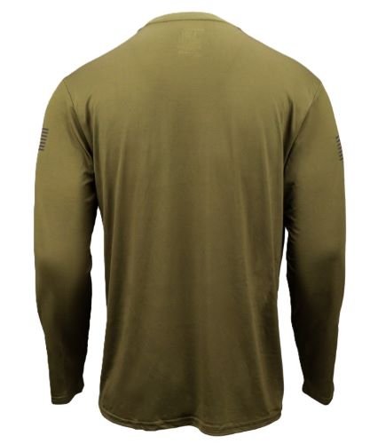 GLOCK PERFORMANCE LONG SLEEVE - SHIRT XL MILITARY GREEN